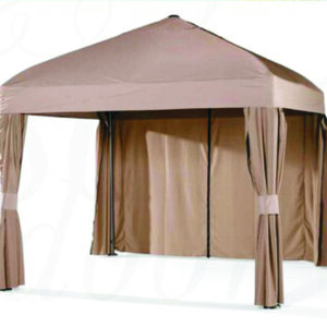 Gazebo alluminio Platinum 3,5X3,5 ECRÙ